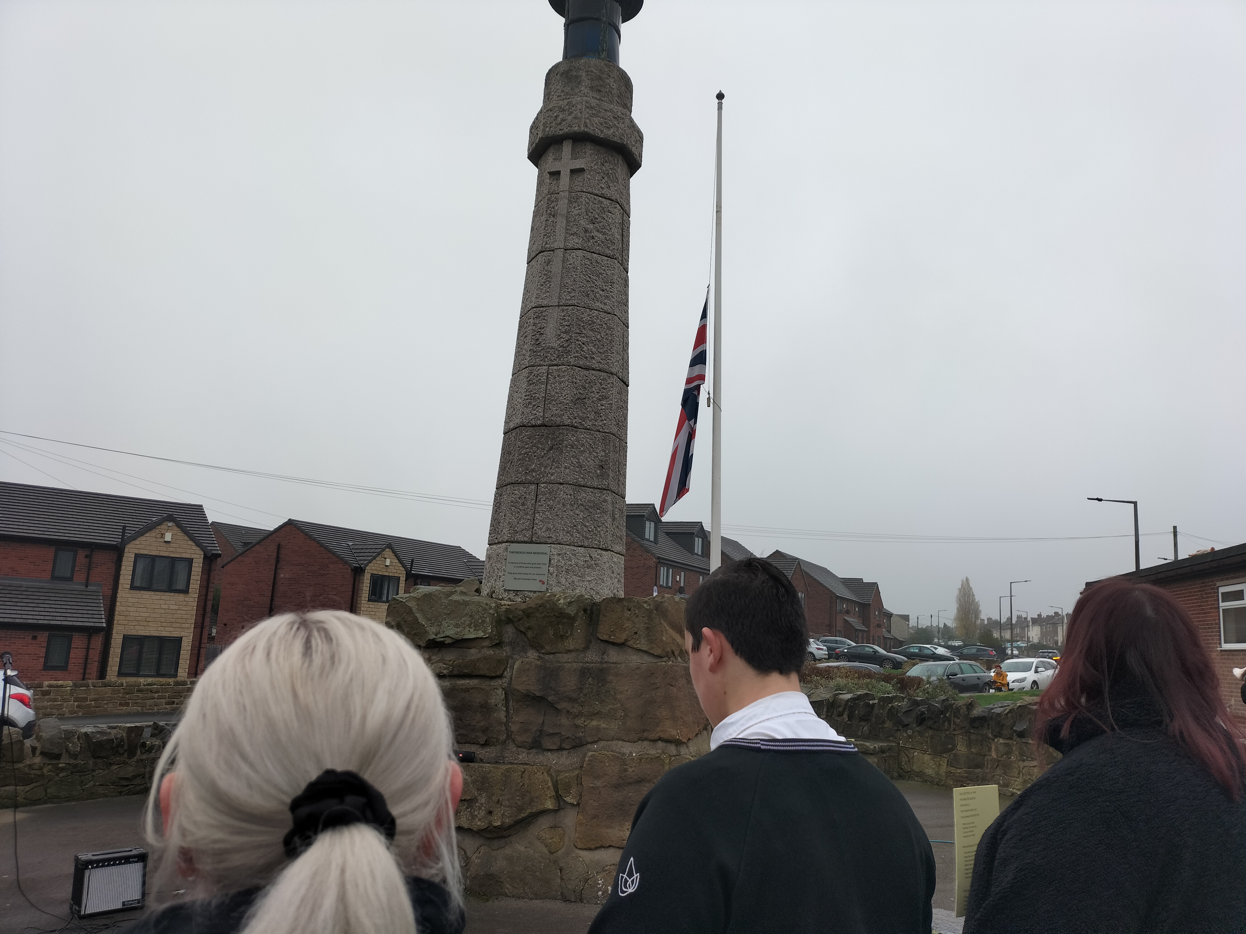 In remembrance at the Cenotaph