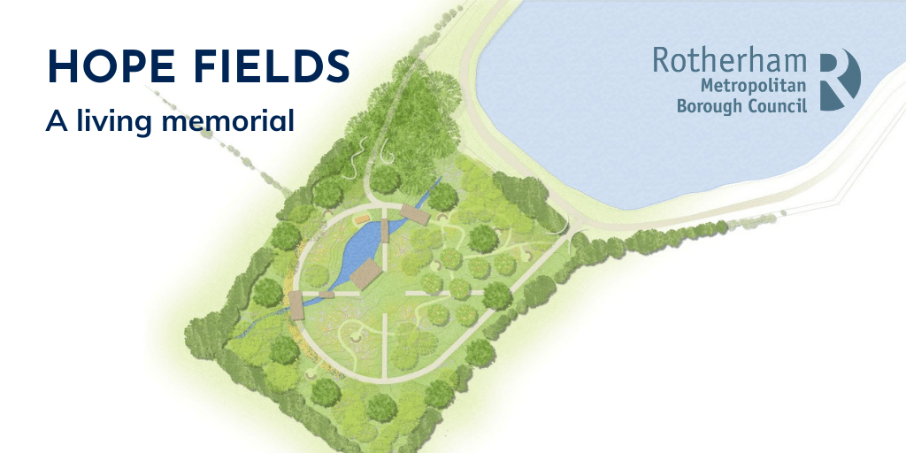Hope Fields memorial concept plan