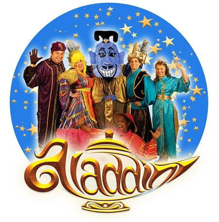 Aladdin pantomime poster 